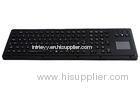 Industrial Military Black Metal Keyboards With Touchpad / FN Keys