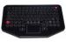 IP68 dynamic Black Industrial Membrane Keyboard with touchpad