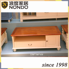 Solid wood frame design living room coffee table CJD001