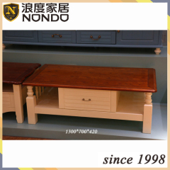 Classical wooden coffee table CJD005