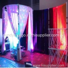 High Quality Photo Booth Sale with LED Inflatable Portable Enclosure Kiosk for Wedding Party
