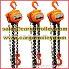 Chain pulley blocks price list