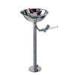 Emergency SS304 Manual Eye Washer With Flow Control Regulator , CE Certification