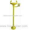 Yellow Customized Portable Eye Washing Station Lab Furniture With Two Nozzle