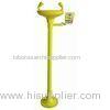 Yellow Customized Portable Eye Washing Station Lab Furniture With Two Nozzle