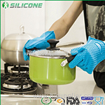 Silicone Kitchen Cooking Oven Heat Resistant BBQ Gloves