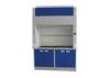 Adjustable All Steel / Stainless Steel Fume Hood With Oval Shaped PP Cup Sink