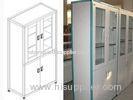Professional Modern Glass door Pharmacy Medicine Cabinet adjustable height 30mm - 50mm