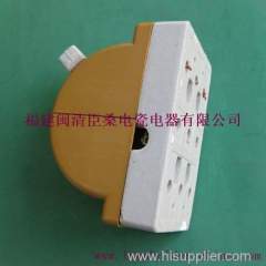 3P 100A-D Yellow porcelain knife switch