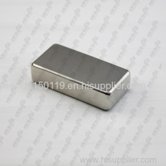 ndfeb magnet 1/2 " x 3/8 " x 3/8 " Nickel plated made in china