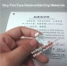 very thin and very hard to removed eggshell paper fragile eggshell sticker papers