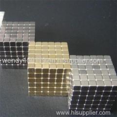 ndfeb magnet best price 9/16" x 9/16" x 9/16" Zn plated