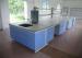 Flexible Epoxy Resin Board / Ceramic Plate Lab Island Bench For Hospital / School