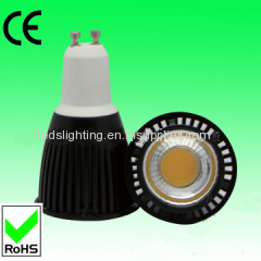 7W COB power led GU10 high lumen 520lm