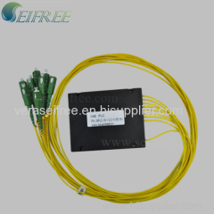 Plastic Box Fiber Optical PLC Splitter