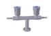 Deck Mounted Laboratory Faucets And Fixtures With Double / Single Outlet
