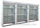 Custom Made Floor Mounted Walk In Fume Hood With Microprocessor Control System