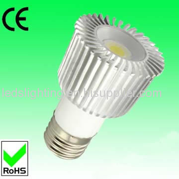 High power COB led spotlights E27 5W