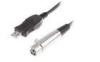 16bit USB 2.0 Guitar Cable 49 / USB Male to XLR Female Microphone USB MIC Link Cable