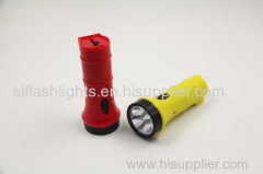 Small rechargeable torch with 4 LED