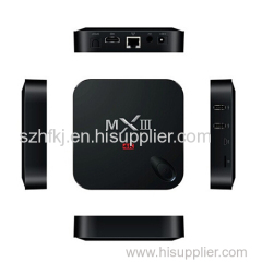 MX3 4K mini pc box network player Android TV box 3D Internet TV box