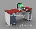 Dustproof High Density MDF Teacher Computer Lab Tables For Schools ISO14001