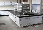 Heavy Duty PP Chemistry / Biology Lab Island Bench For Schools / Hospital