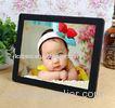 Decorative Desktop 12 Inch Resistance Touch Screen Digital Photo Frames 800*600