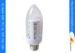 280lm 3 watt E27 LED Candle Bulb SMD 5050 For School / College / Factory