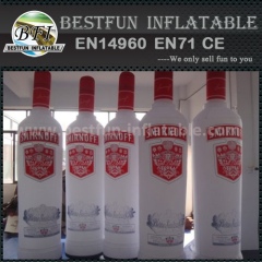 Advertising custom pvc inflatable bottle