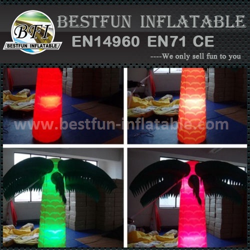 Inflatable palm tree with led light for promotion