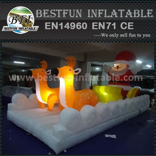 Led lighting inflatable christmas party decor