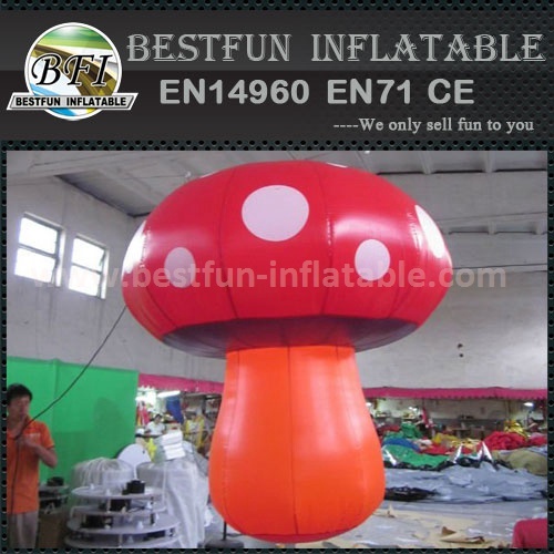 Outdoor giant led decoration inflatable mushrooms