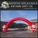 Inflatable christmas santa arch with best price