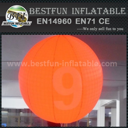 Inflatable LED hanging balloon