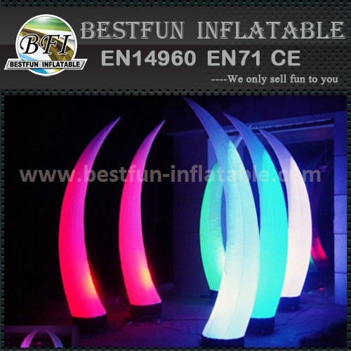 Led Light Inflatable Tusk