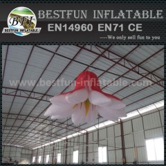 Wedding stage flower inflatable decoration with led lighting