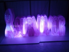 2015 Newest design custom inflatable lighting letters