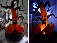 Hot sale halloween inflatable with led