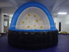 Inflatable tent event bar tent