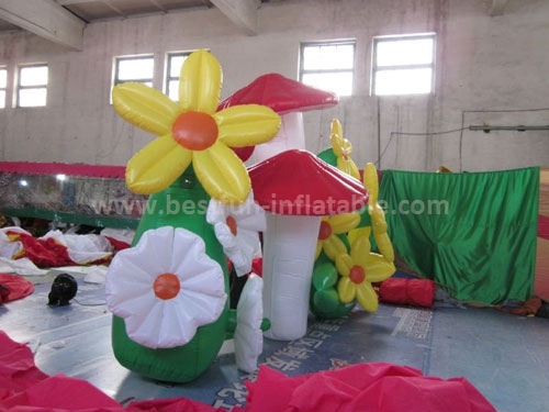 Party inflatables flower wedding decoration