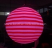 Color change inflatable throwing pvc led balloon