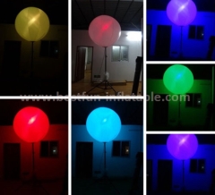 Fashion inflatable stand led balloon light
