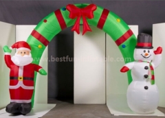 Giant outdoor inflatable christmas arch with LED light