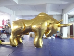 Inflatable bull model for event