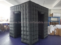 Portable inflatable photo booth outdoor