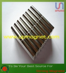 Long permanent NdFeB magnets with hole