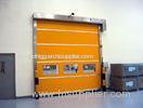 Industrial PVC High Speed Shutter Door Interior 304 Stainless Steel Frame