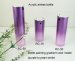 Plastic Cosmetic Round Airless lotion Bottle with pump