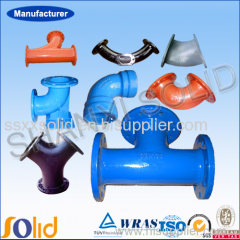 ductile iron pipe fittings